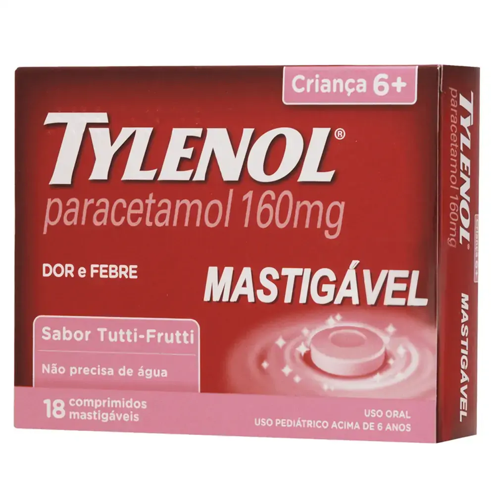 Tylenol 160mg Cx 18 Comp Mast