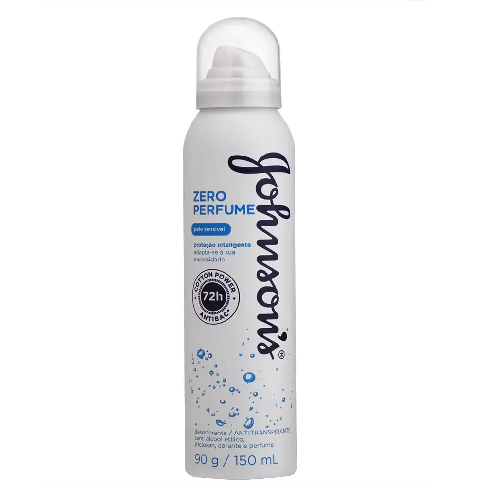 Desodorante Johnsons Zero Perfume