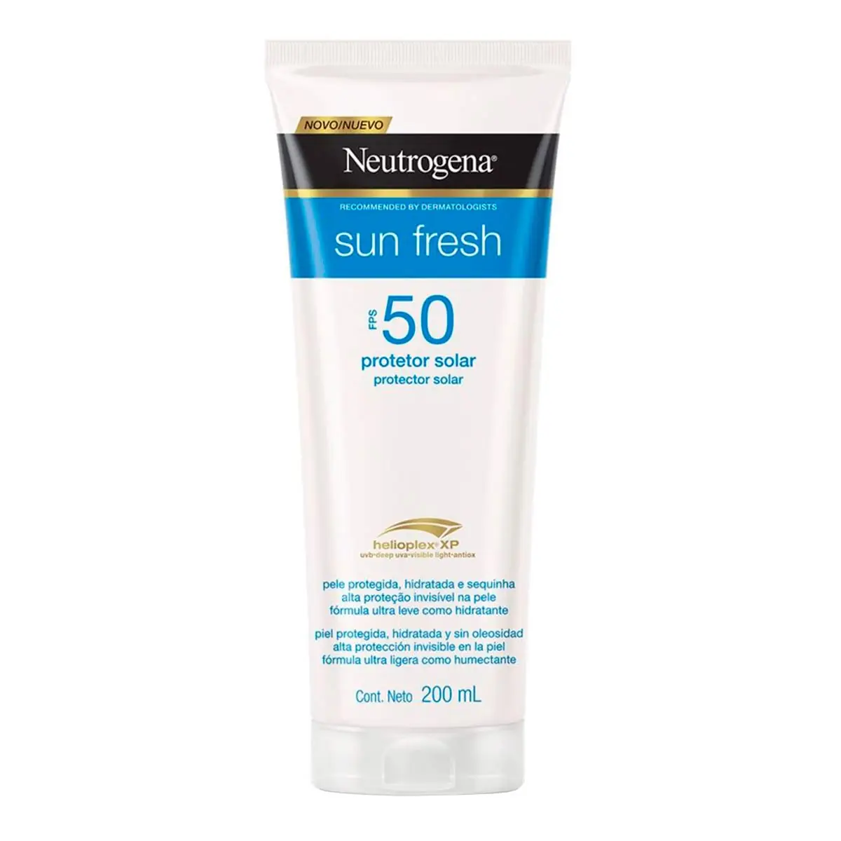 Protetor Solar Neutrogena Sun Fresh FPS 50 200ml