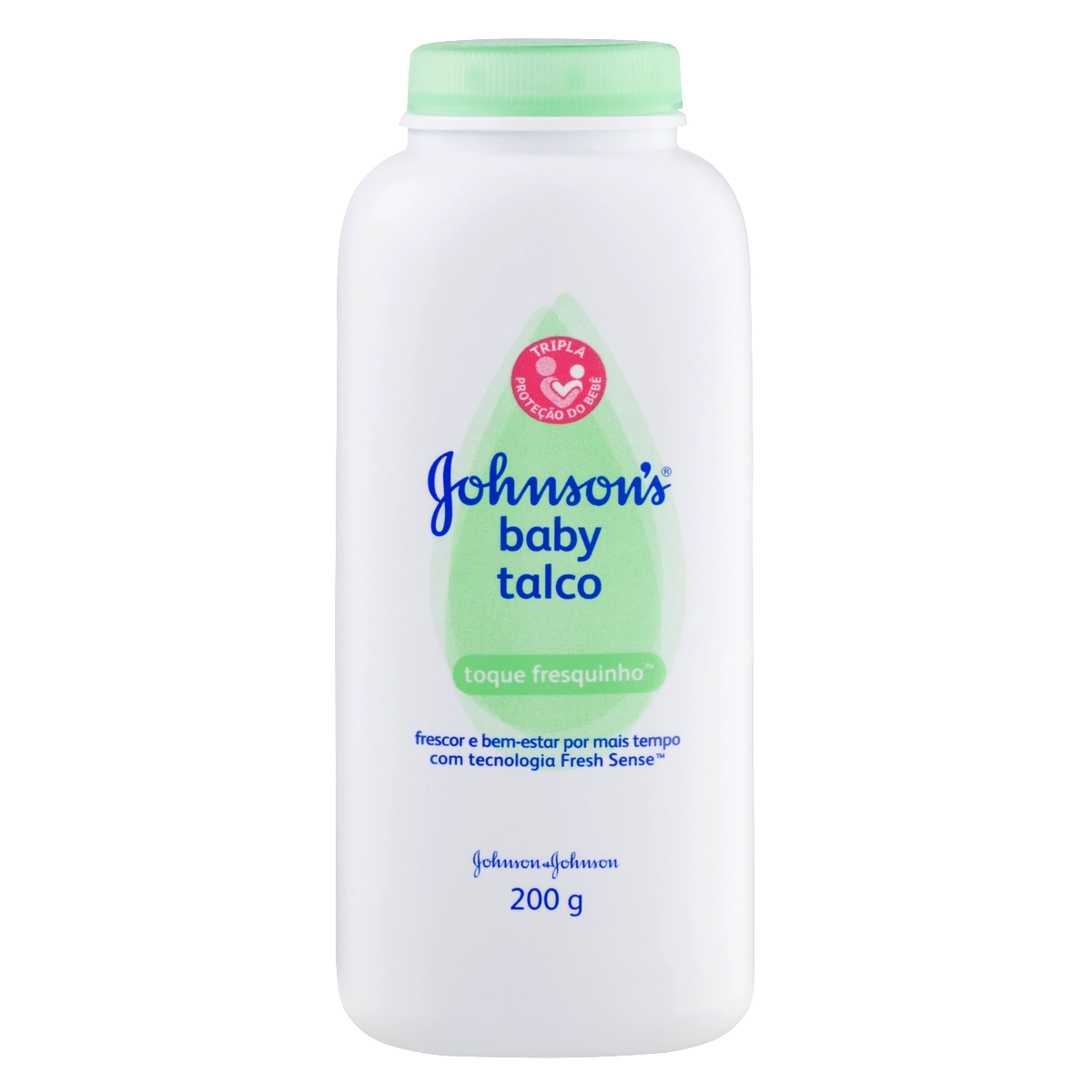 Talco Johnsons Baby Toque Fresquinho Frasco 200g