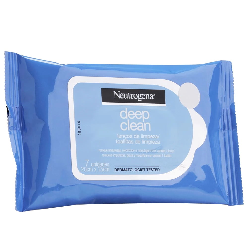 Demaquilante Johnson Johnson Neutrogena Lenco Remov De Maquiagem 7un