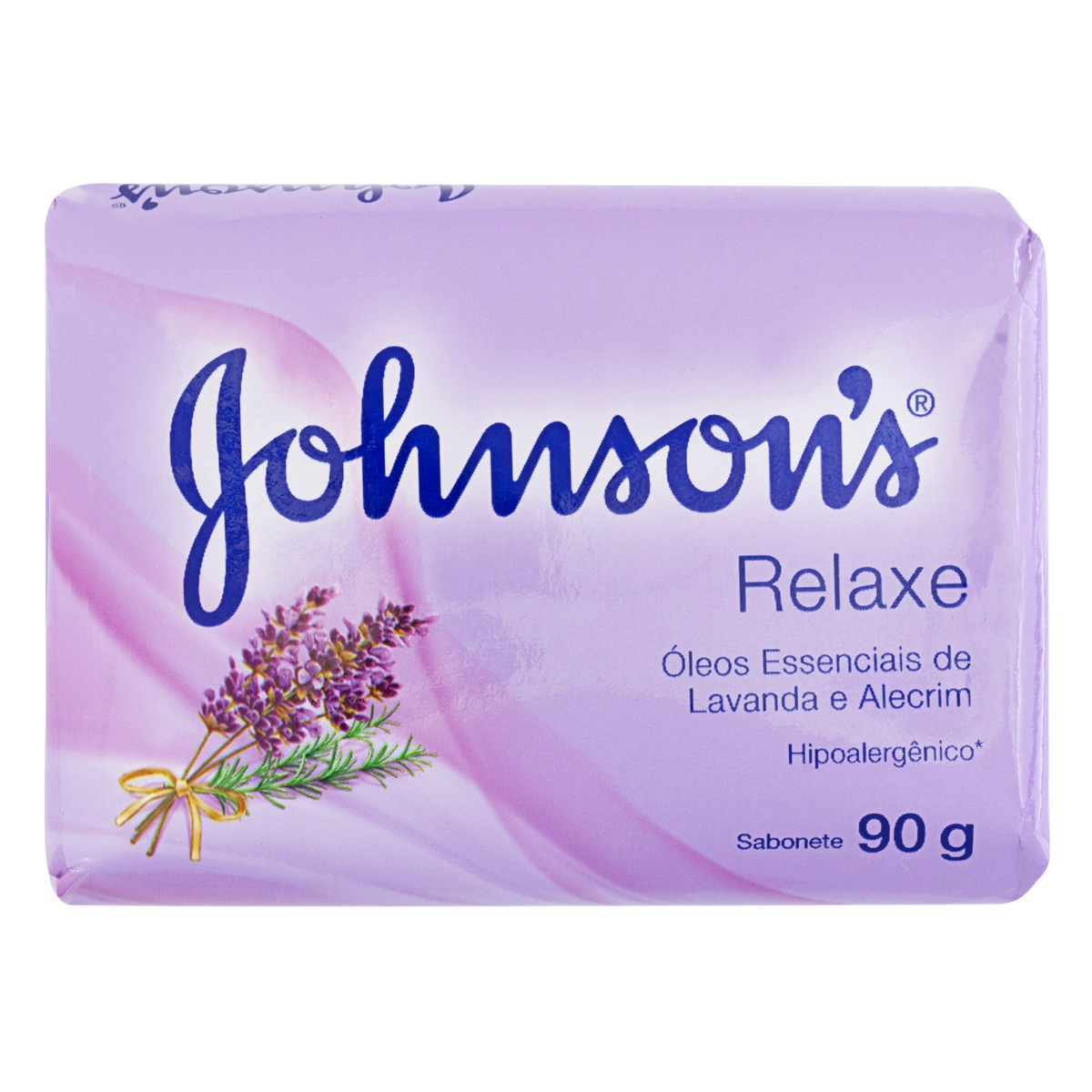 Sabonete Barra Relaxe óleos Essenciais De Lavanda E Alecrim Johnsons Envoltório 90g