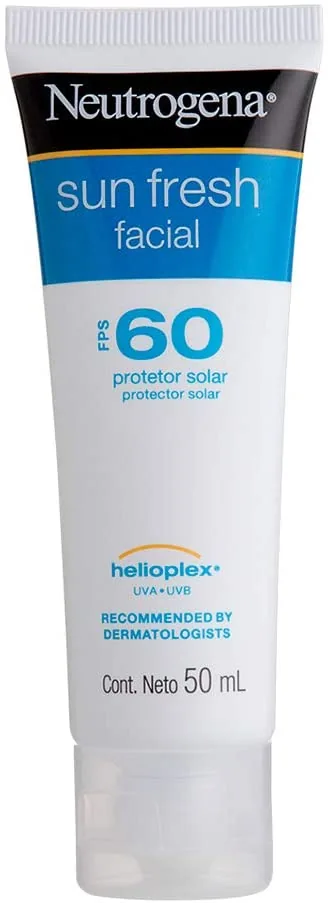 Protetor Solar FPS 60 Neutrogena Sun Fresh 50ml