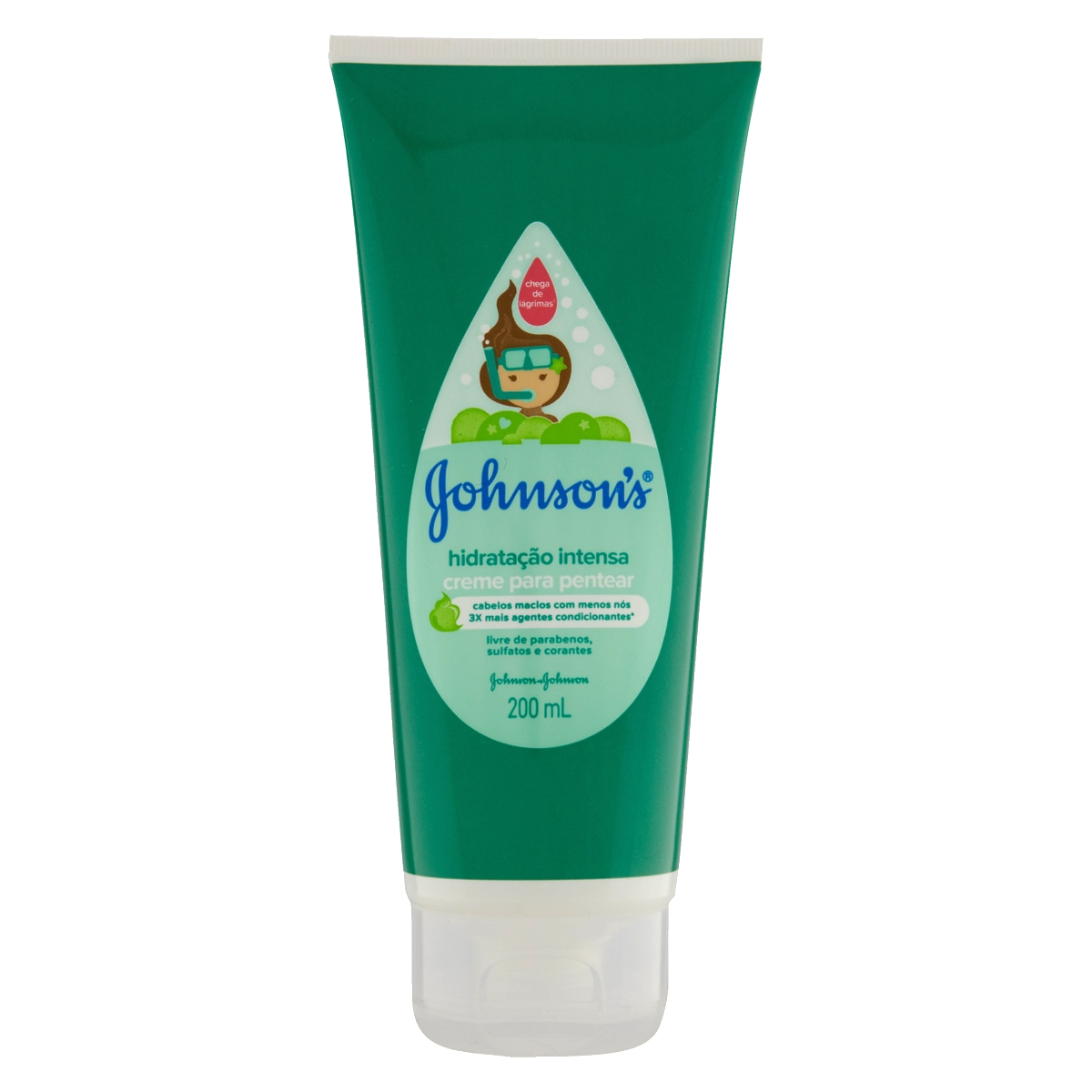 Creme Para Pentear Infantil Johnsons Hidratação Intensa Bisnaga 200ml