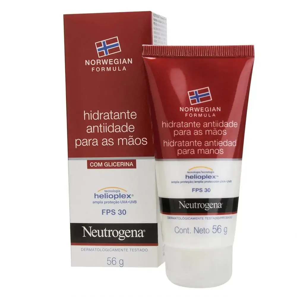 Hidratante para as Mãos Anti-Idade FPS 30 Neutrogena Norwegian Formula Caixa 56g