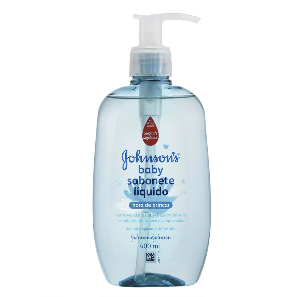 Sabonete Líquido Johnsons Baby Hora De Brincar Frasco 400ml