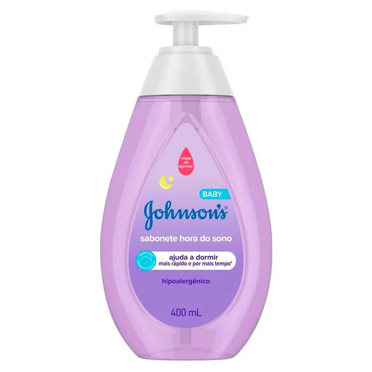 Sabonete Líquido Infantil Johnson's Baby Hora do Sono 400ml