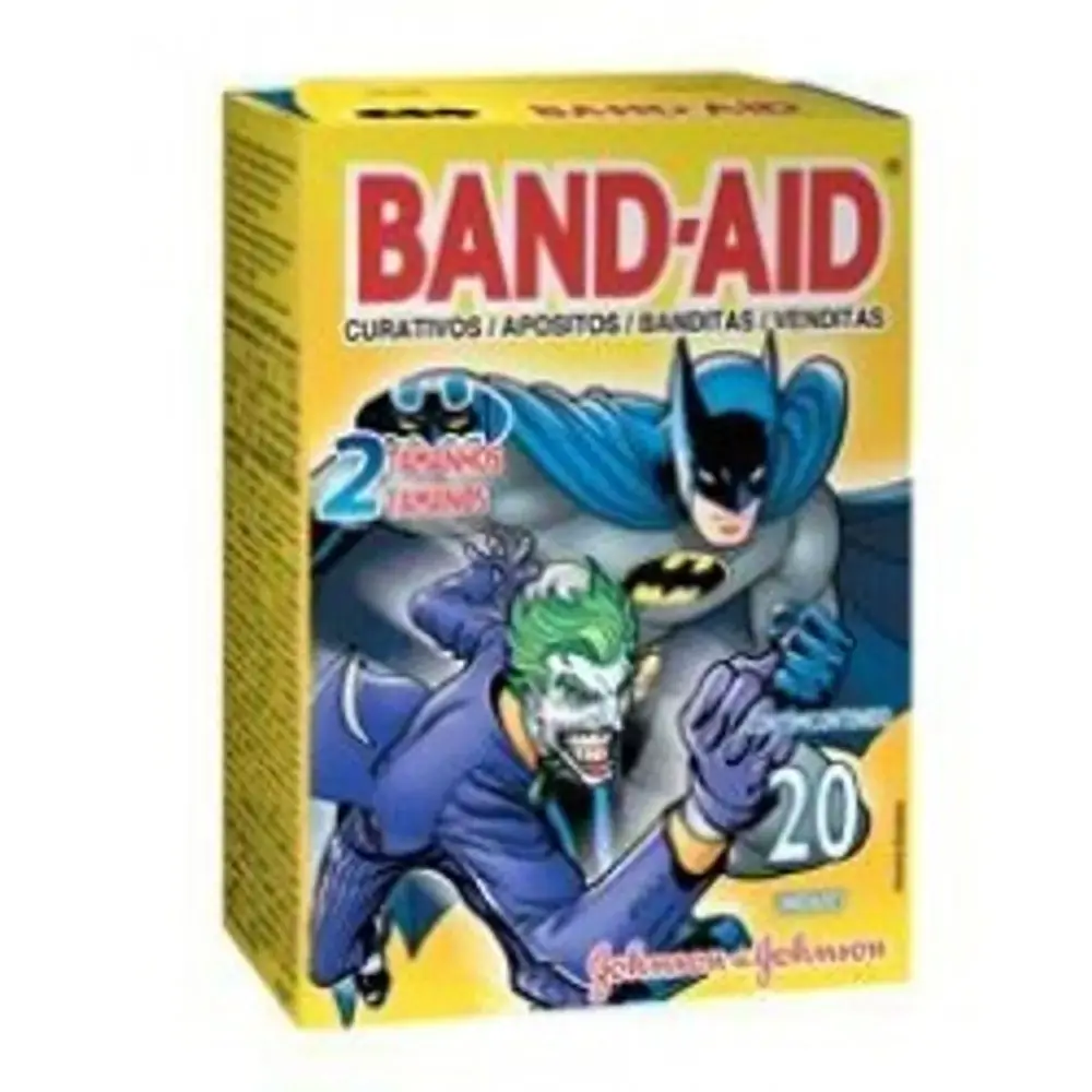 Band Aid Batman 20unidades