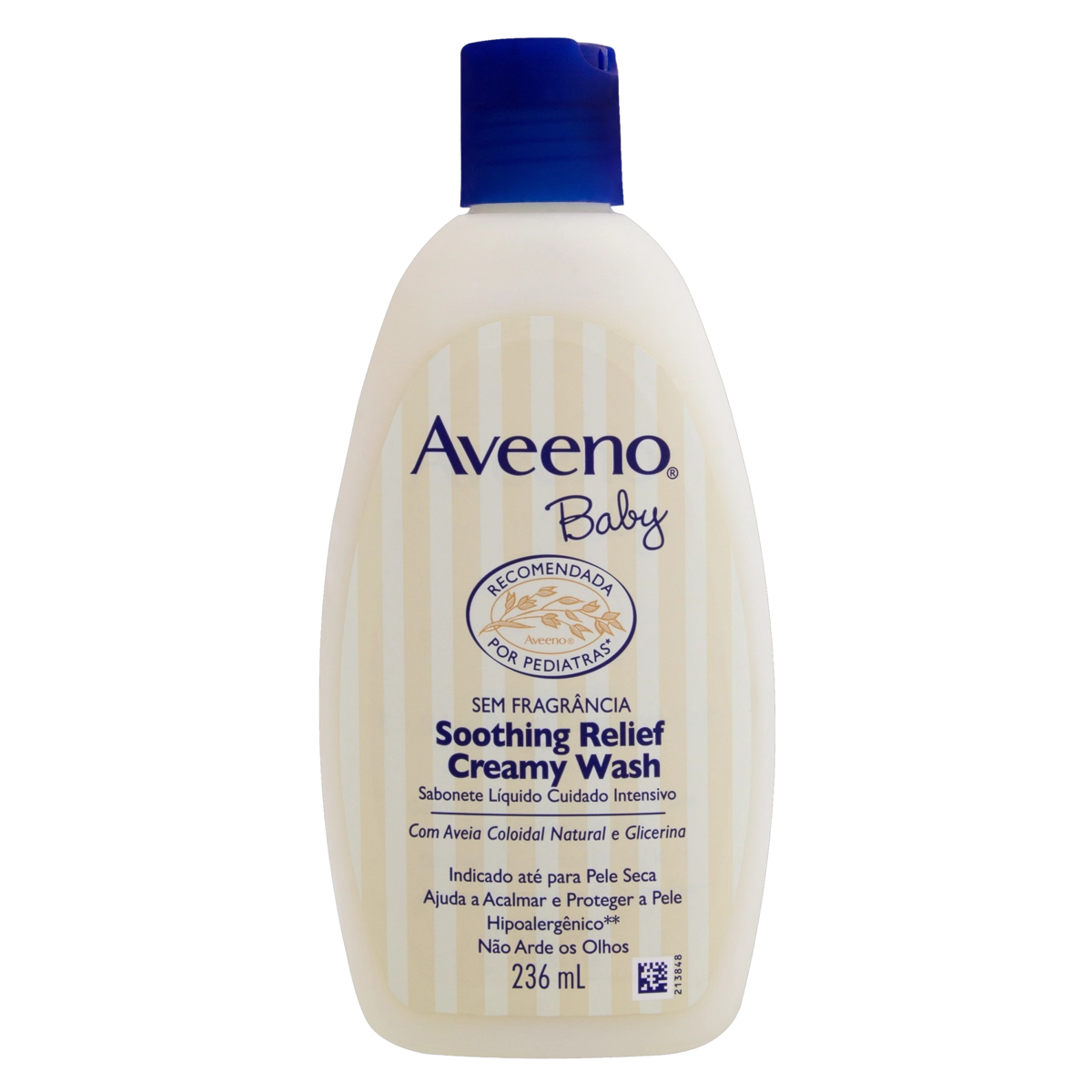 Sabonete Líquido Sem Perfume Aveeno Baby Frasco 236ml