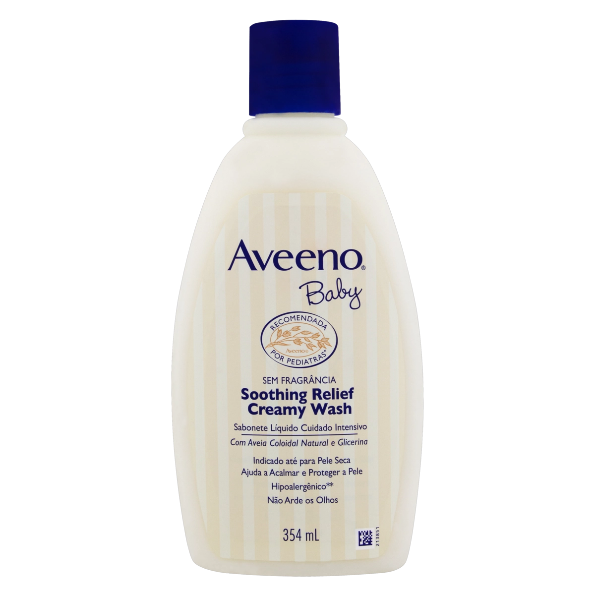 Sabonete Líquido Sem Perfume Aveeno Baby Frasco 354ml