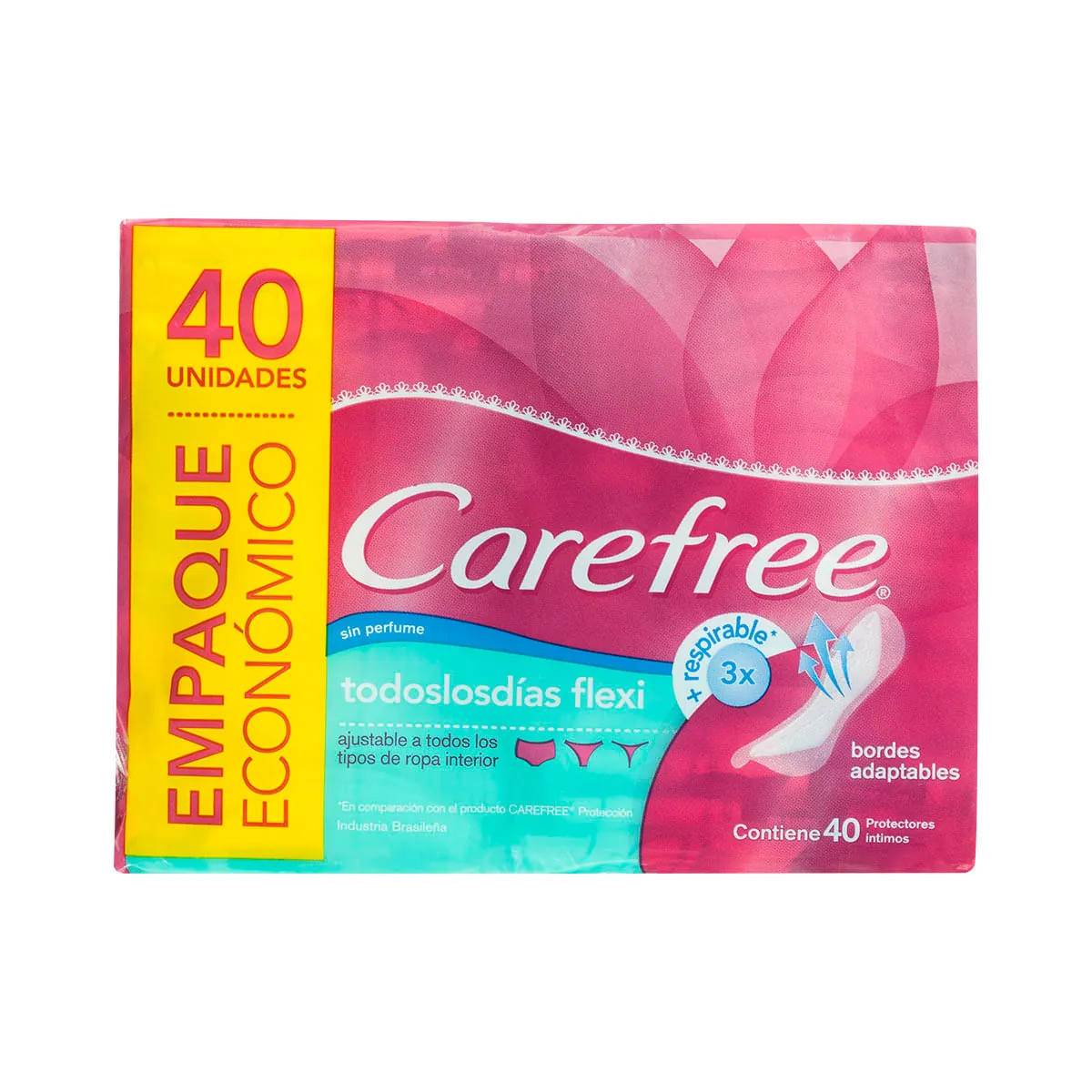 Protetor Diário CAREFREE Neutralize Pacote Com 40 Unidades