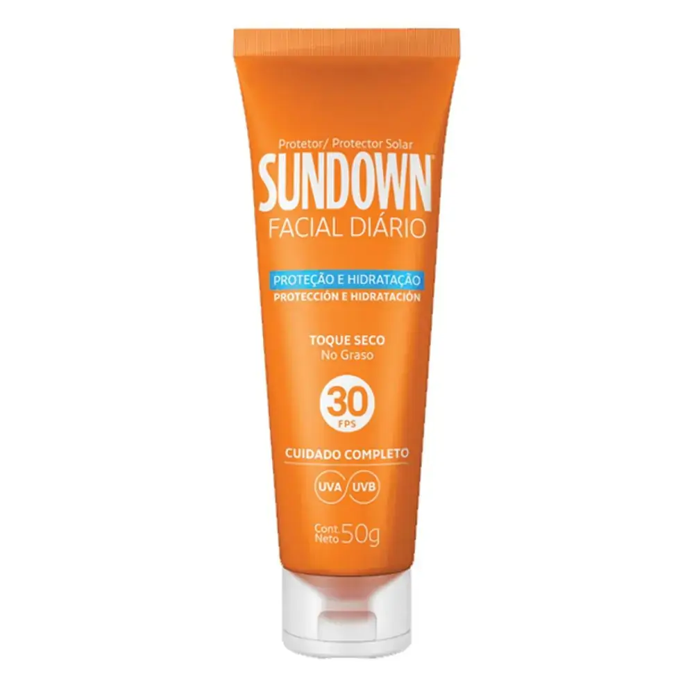 Protetor Solar Facial Diária Fps 30 Sundown