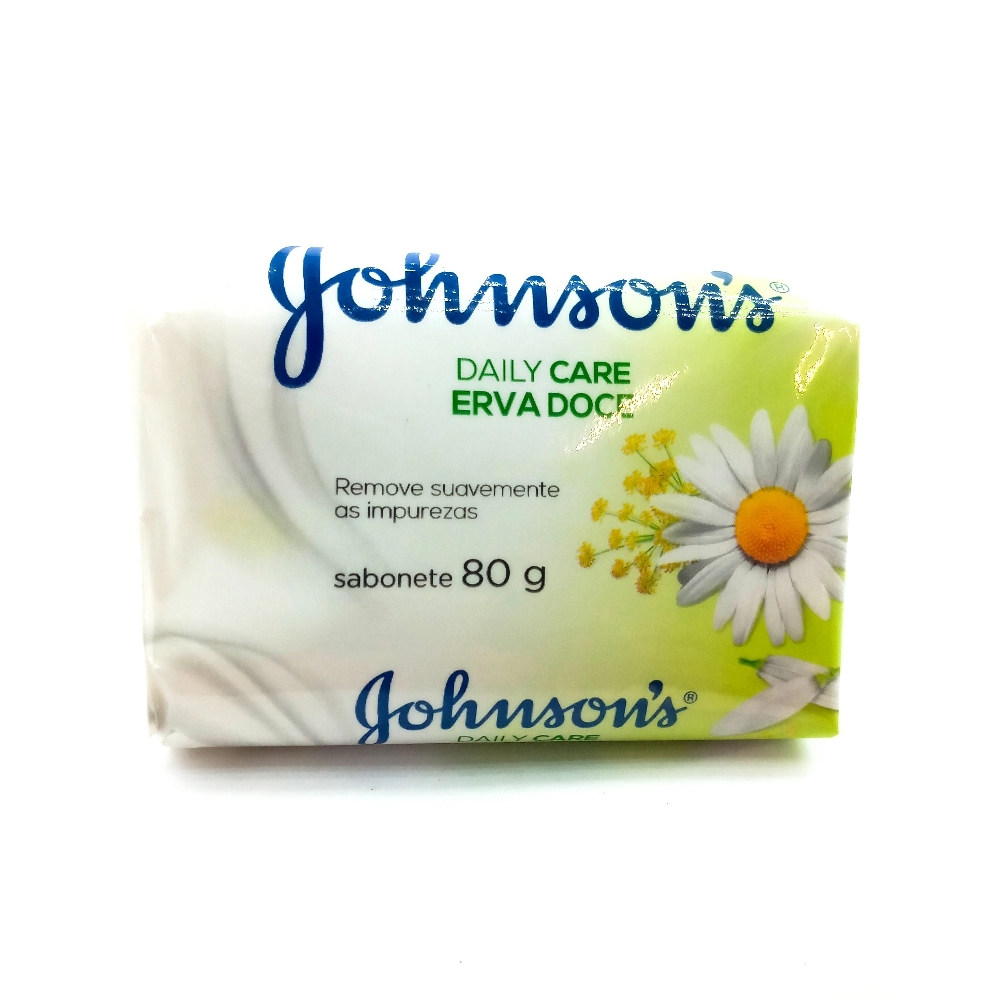 Sabonete Barra Harmonize Chá De Erva Doce E Camomila Johnsons Envoltório 90g