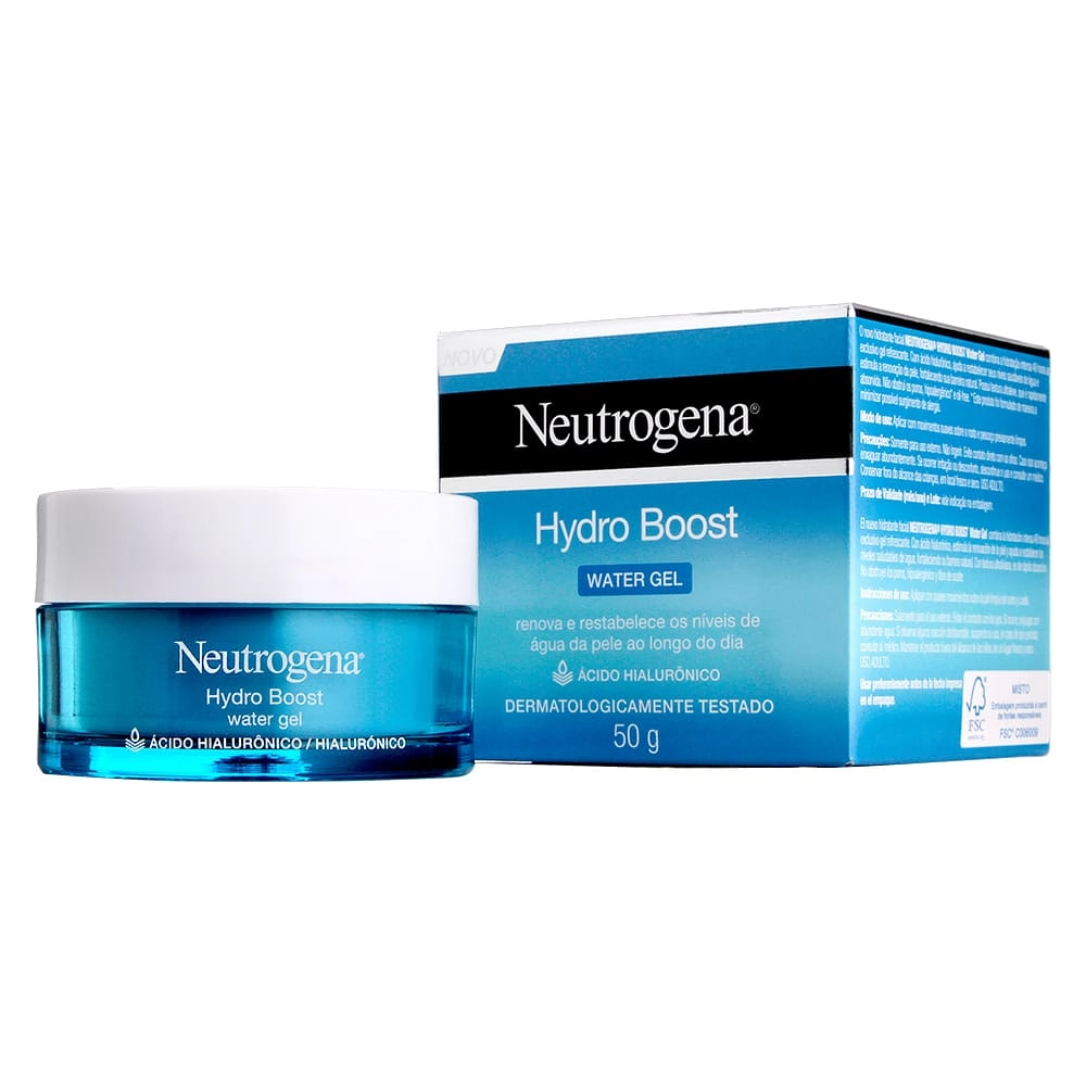 Gel Hidratante Facial Neutrogena Hydro Boost Caixa 50g