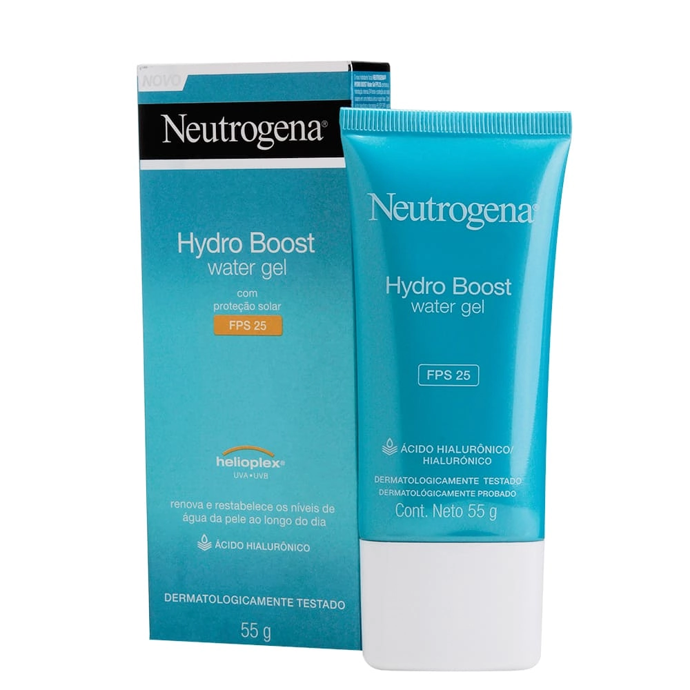 Gel Hidratante Facial Fps 25 Neutrogena Hydro Boost Caixa 55g