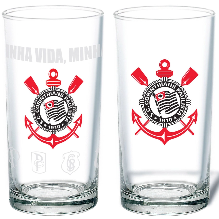 Copo Long Drink Santos