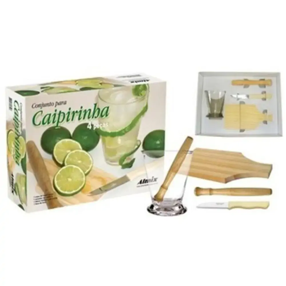 Conjunto Almix Caipirinha C/4 Pecas