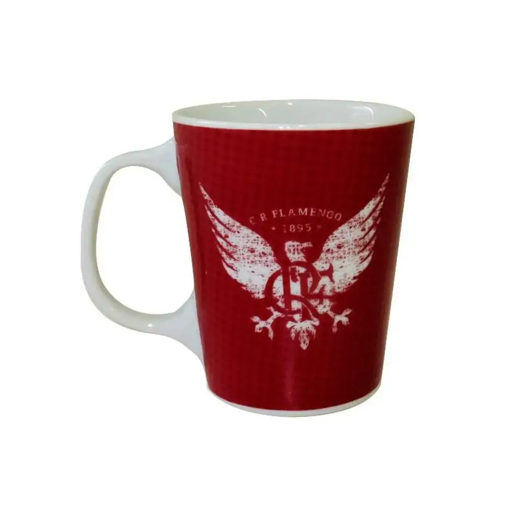 Caneca Porcelana Flamengo Emb. Luva