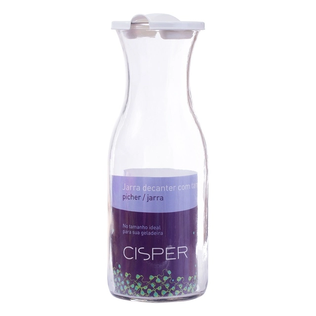 Jarra Decater Com Tampa Colorida 1200ml Cisper