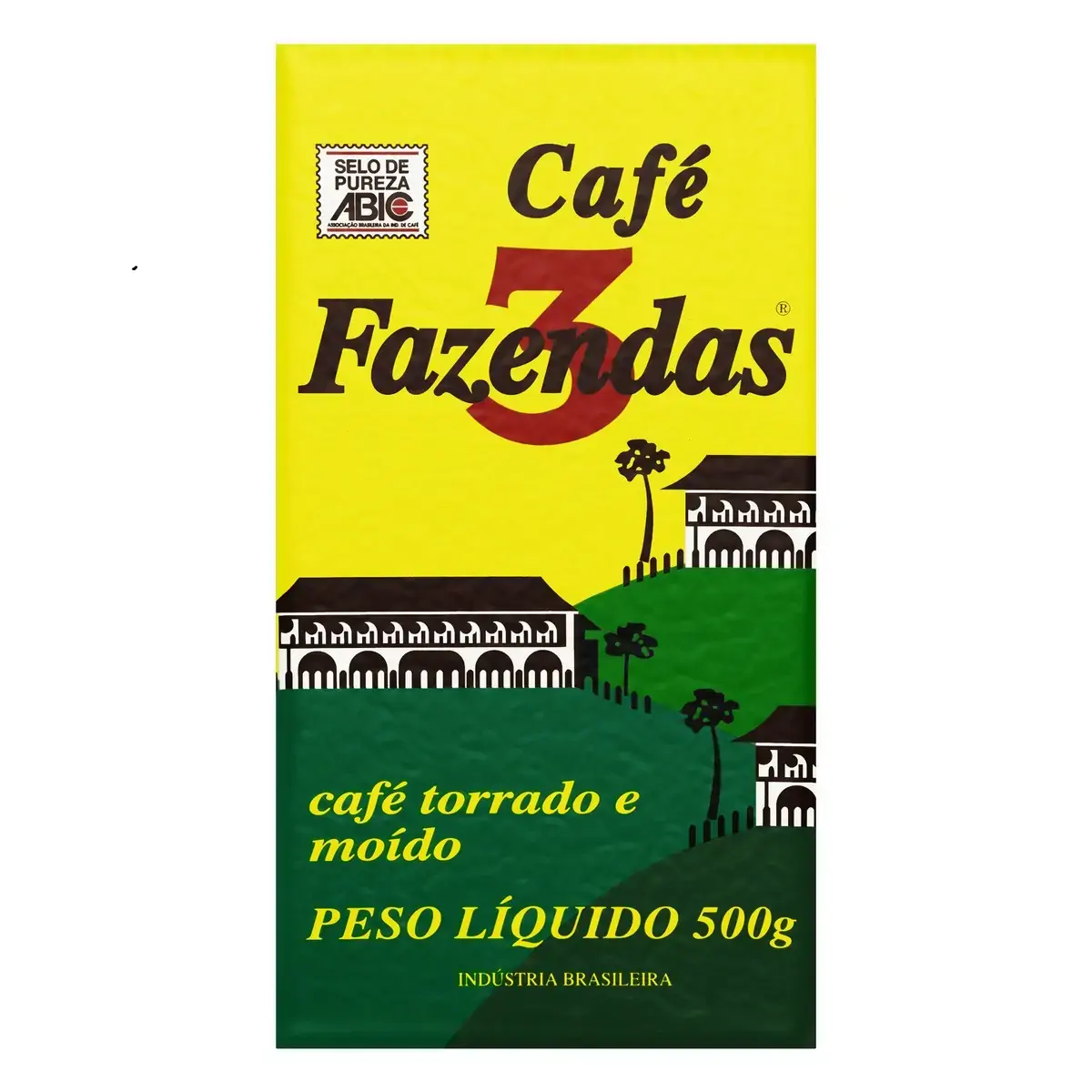 Cafe Brasileiro Torrado Moido Vacuo 500g