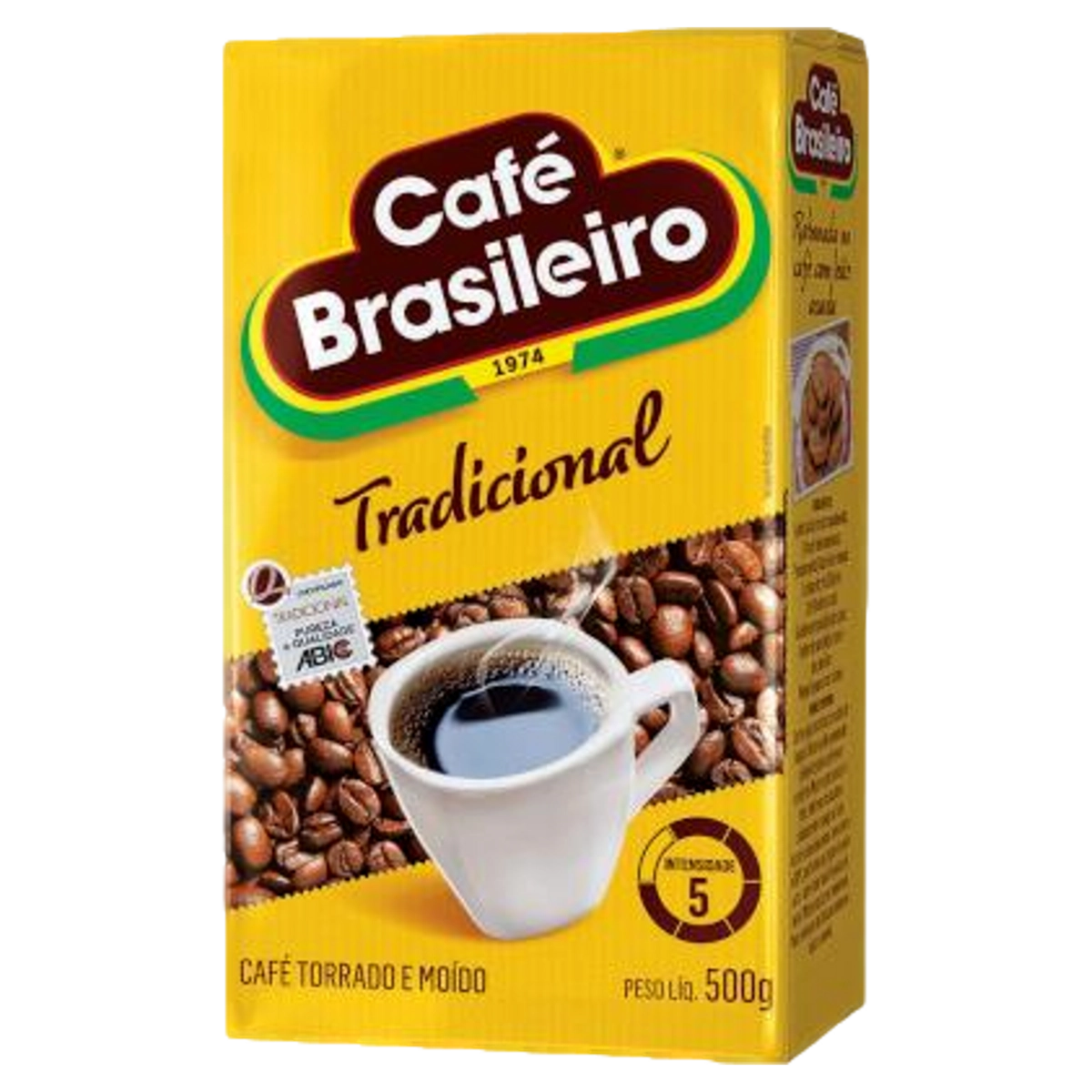 Café Torrado e Moído a Vácuo Tradicional Café Brasileiro Pacote 500g
