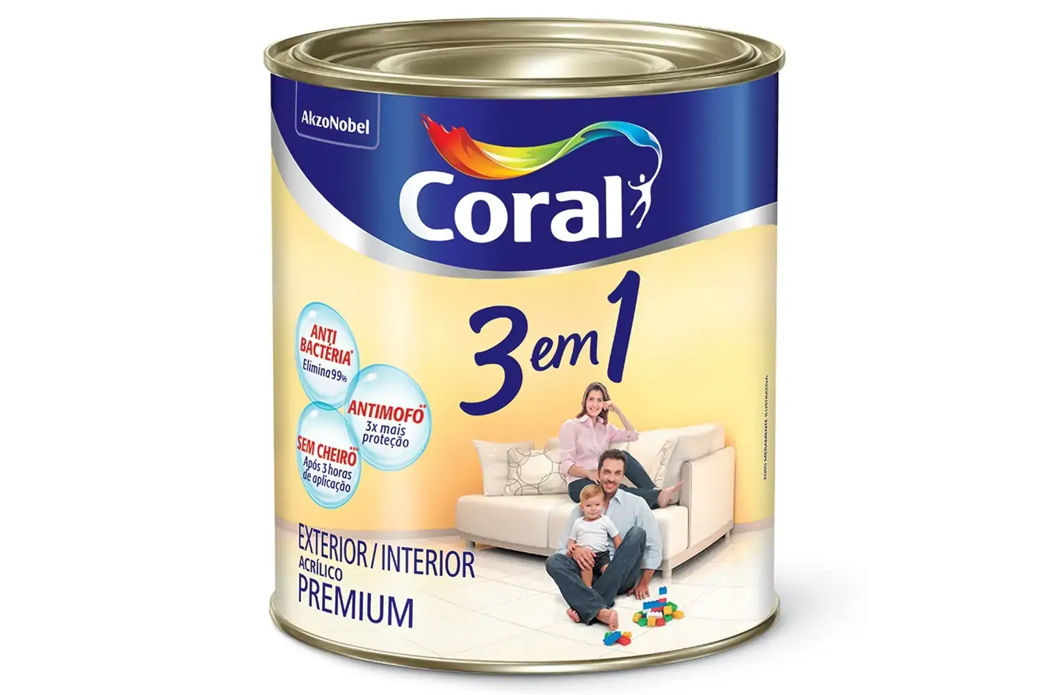 3 Em 1 Branco Fo 0,900 Ml