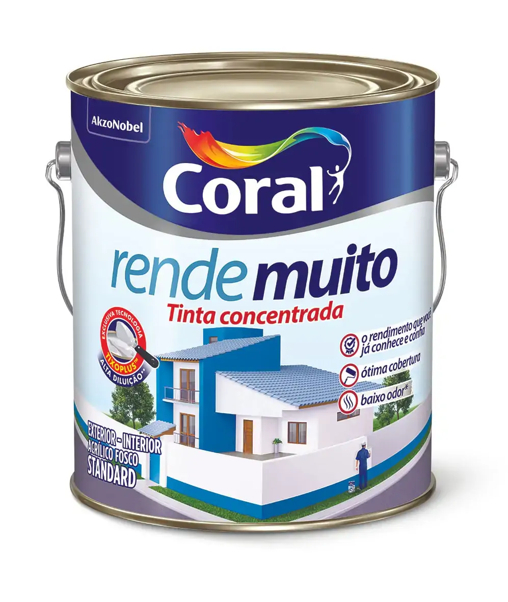 Tinta Acrílica Rende Muito - Areia