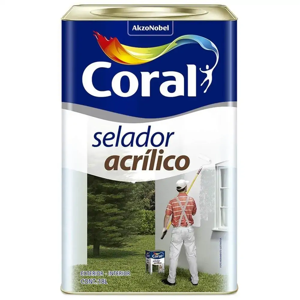 Selador Acrílico de Paredes Branco 18 Litros