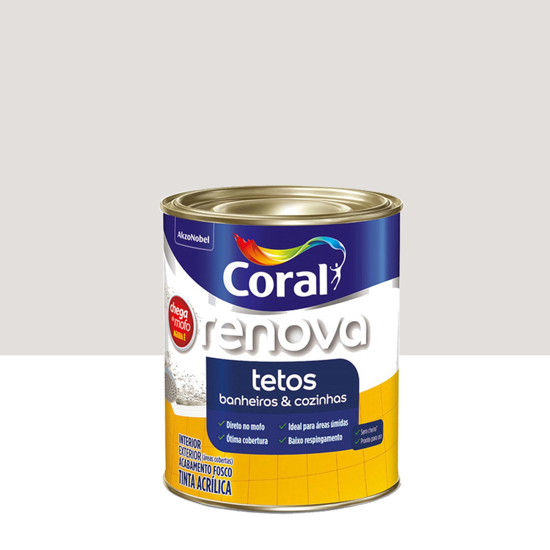 Tinta Acrílica Renova Tetos Branco 3,6 Litros