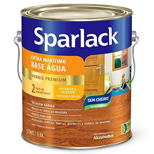 Verniz Bri Marit Sparlack Bs Agua 3,6l Unidade 0001 Unidade