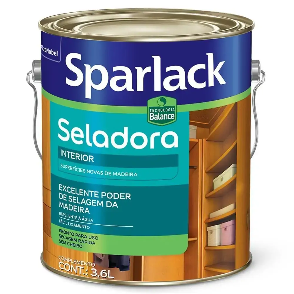Seladora para Madeira Base Água 3,6 Litros
