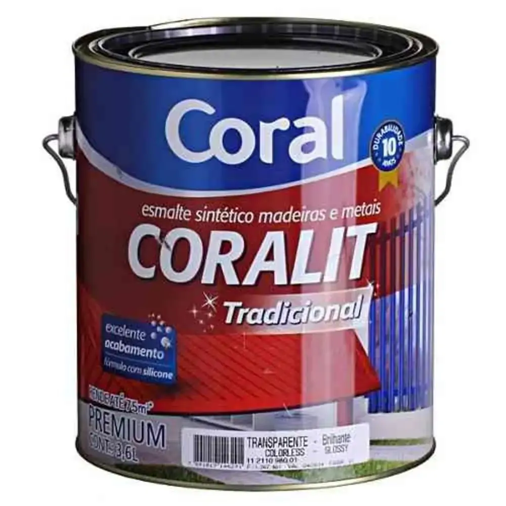 Coralit Sr 3,6l Acetinado Coral