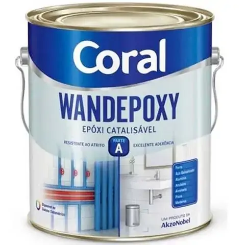 Wandepoxi Fundo Misto Vermelho Oxido 2,7lt I