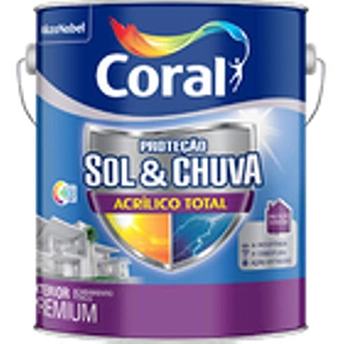 Consumo Coral Acrilico Total Branco Fosco 3,6l