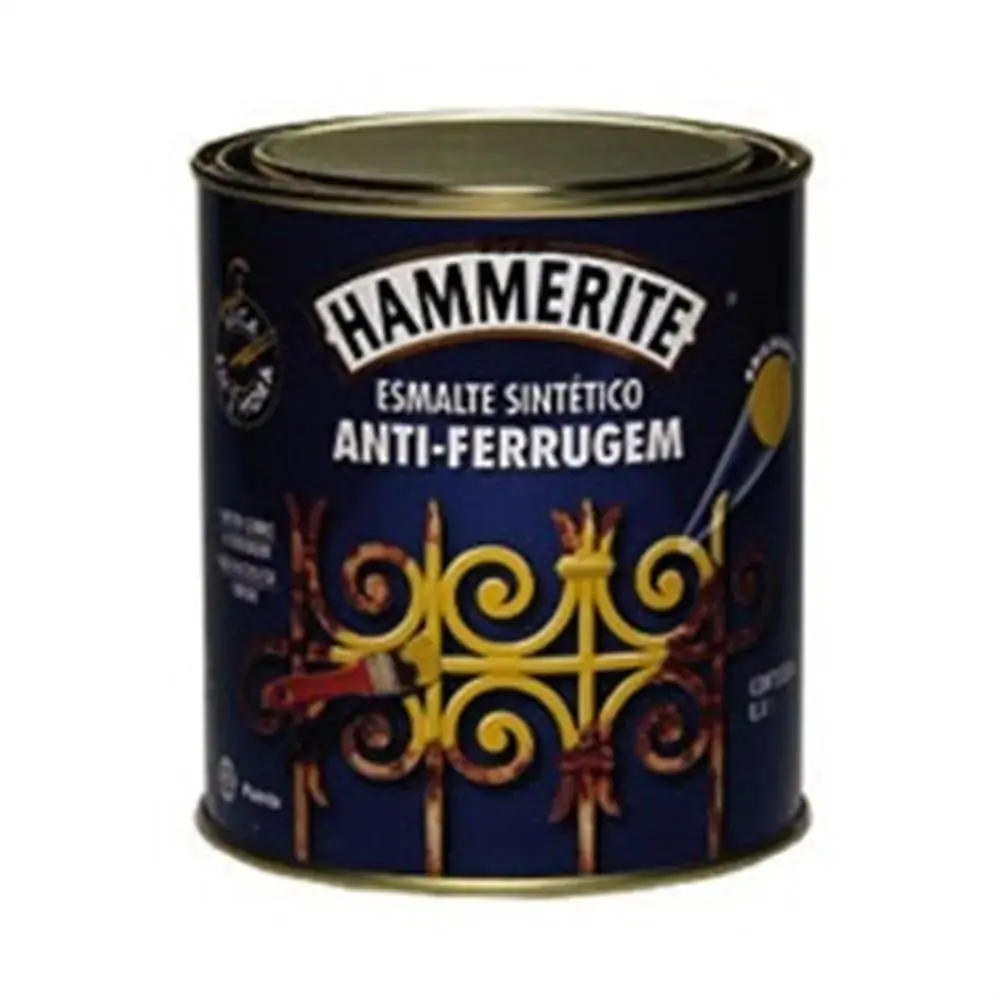 Tinta Esmalte Hammerite Brilhante Branco Anti-Ferrugem 800ml
