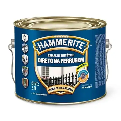 Esmalte Hammerite Brilhante 2,4l Ve