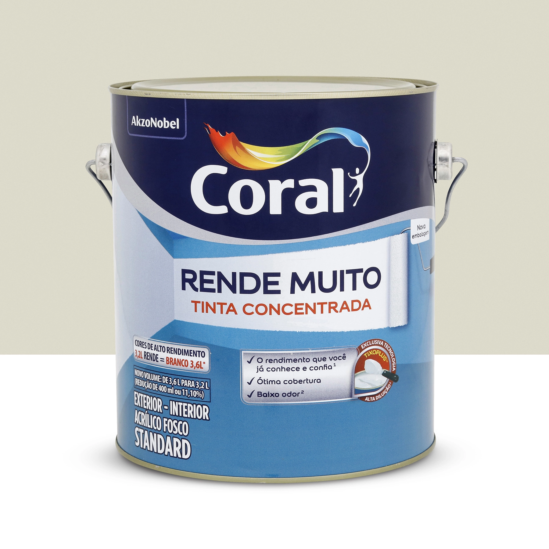 Tinta Rende Muito Branco Gelo 3,2l Coral