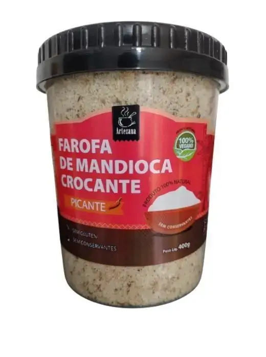 Farofa Mand Artezana 300gr Picante
