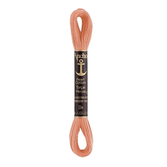 Linha Para Bordar Anchor Torcal Perola Laranja Escuro Cod326