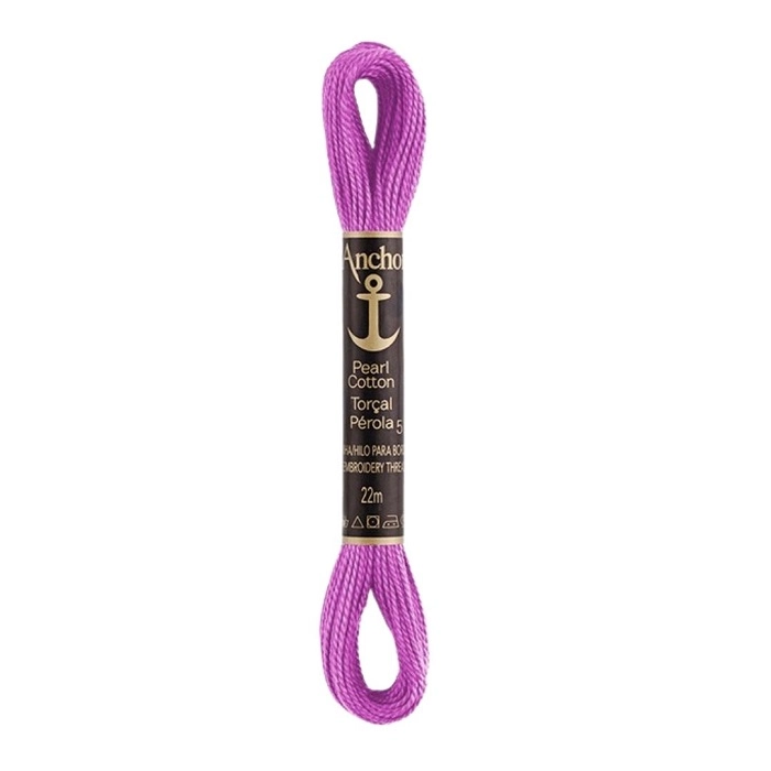 Linha Para Bordar Anchor Torcal Perola Lilas Escuro Cod99