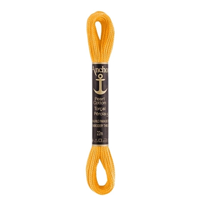 Linha Para Bordar Anchor Torcal Perola Amarelo Cod302