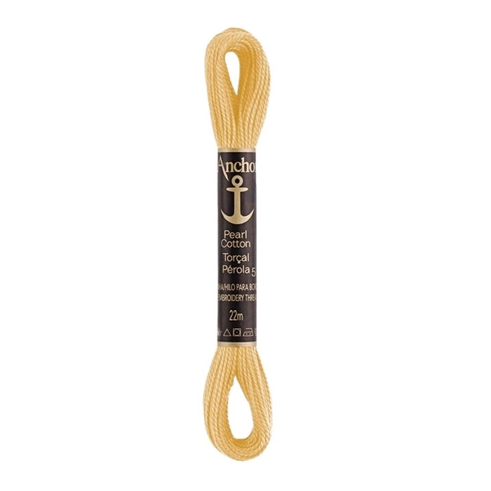 Linha Para Bordar Anchor Torcal Perola Amarelo Cod295