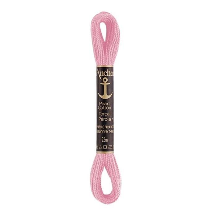 Linha Para Bordar Anchor Torcal Perola Rosa Cod25