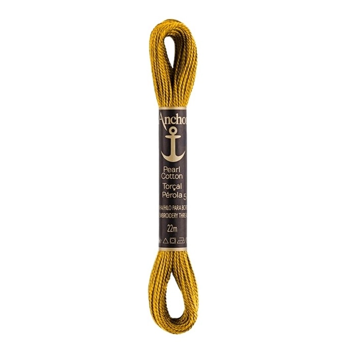 Linha Para Bordar Anchor Torcal Perola Mostarda Cod307