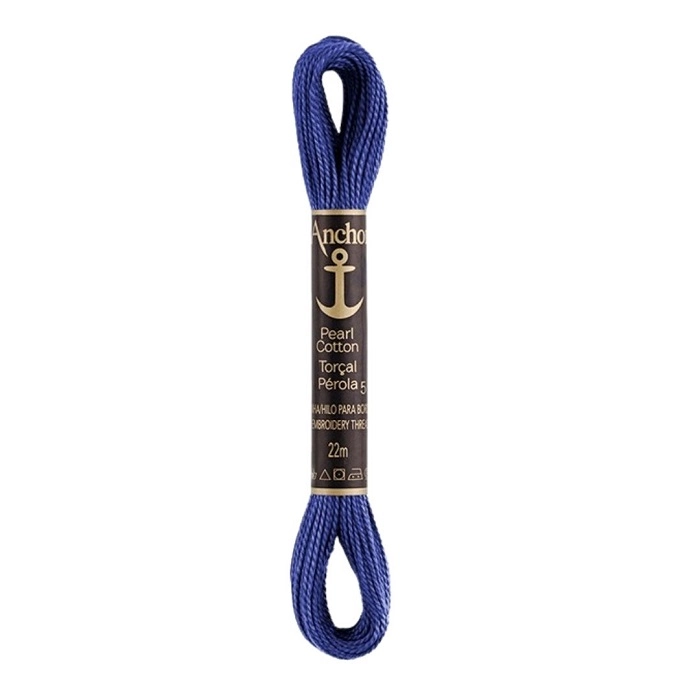 Linha Para Bordar Anchor Torcal Perola Marinho Cod134