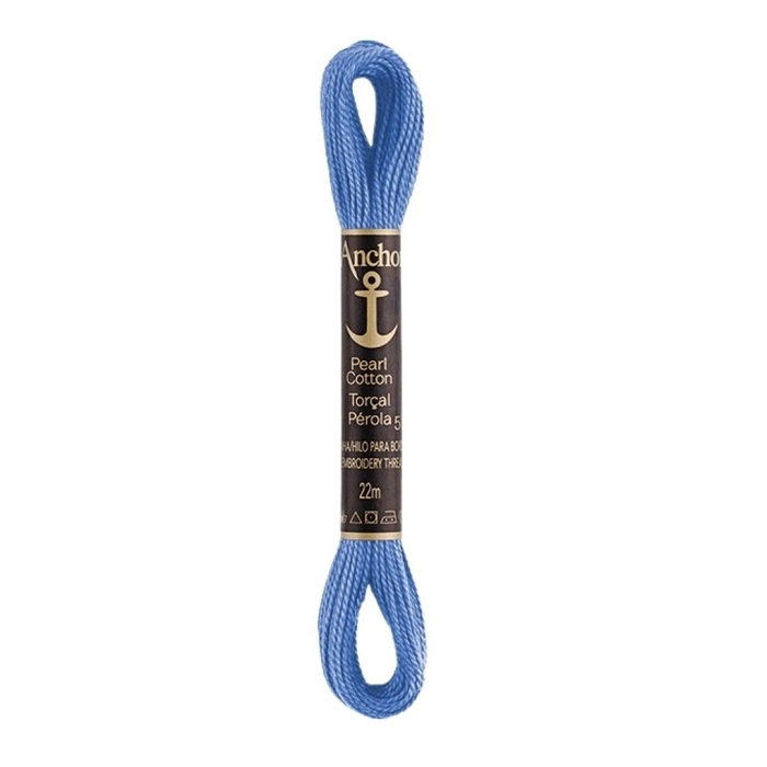 Linha Para Bordar Anchor Torcal Perola Azul Cod131