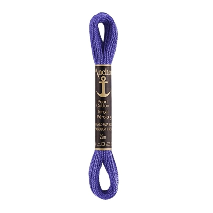 Linha Para Bordar Anchor Torcal Perola Azul Escuro Cod132
