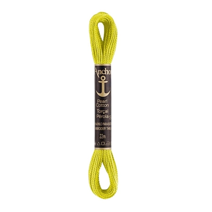 Linha Para Bordar Anchor Torcal Perola Amarelo Cod297
