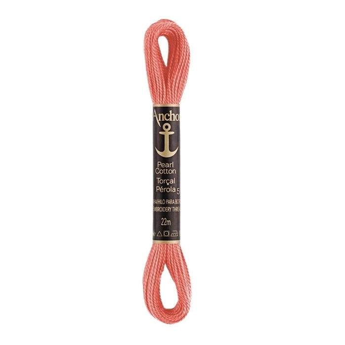 Linha Para Bordar Anchor Torcal Perola Coral Cod09