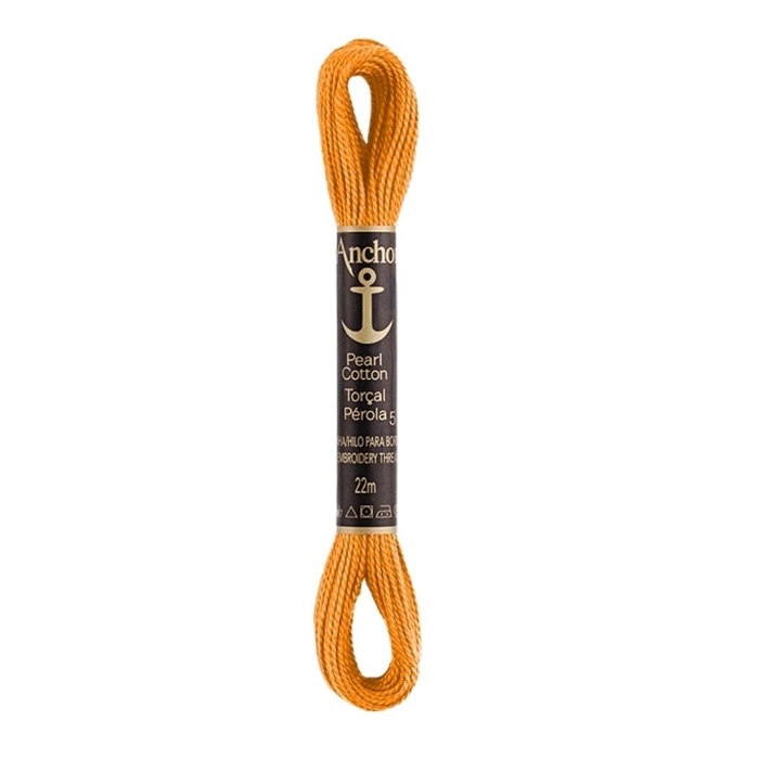Linha Para Bordar Anchor Torcal Perola Amarelo Cod304